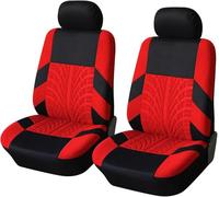 Front Car Seat Protectors for Ferrari 296 | 12Cilindri | Amalfi | Daytona SP3 | F80 | Purosangue | Roma | SF90, Breathable Non-Slip Front Seat Covers Decorative Seat Accessories,F Red