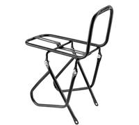 Front Cargo Pannier Rack | Durable Metal Luggage Carrier For Folding, Mountain & Commuter Bikes | Heavy-duty Touring Supplies