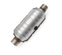 Front Catalytic Converter 2.5" Universal Exhaust Catalytic Converters W/Guard Shield Fit For Ford Fit For Chevrolet Silverado Stainless Steel Pressure Converter for exhaust control system(Type 2)