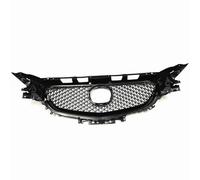 Front Center Grill For Mazda 6 Atenza 2017.7-2018 Car Front Grille Racing Grill Replacement Bumper Hood Vent Mesh Grid Radiator Grille