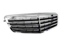 Front center radiator grille Compatible With Benz For W212 E350 E550 E63 2010 2011 2012 2013 Chrome Front Radiator Bumper Grille Accessories