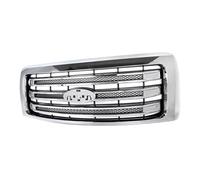 Front center radiator grille Compatible With For 2009 2010 2011 2012 2013 2014 Chrome Modified Grill Replace Front Bumper Upper Grille Radiator Grid