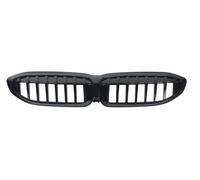 Front Centre Grille For B&MW 3 Series For G20 G21 2019-2021 FRONT KIDNEY GLOSS BLACK SINGLE BAR Car Grille Mesh