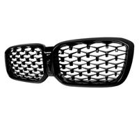 Front Centre Grille For B&MW For X3 X4 For G01 G02 For LCI 2022 2023 Car Grille Mesh Front Bumper Accessories Tools