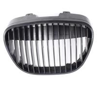 Front Centre Grille For Seat For Ibiza MK3 For Cordoba Typ 6L 2002-2009 Bumper Cover 6L0853651D Car Grille Mesh Matte Black Front Central Badgeless