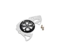 Front Chain Sprocket Guard for 15 3 4 R15M MT15, White | Motorcycle Accessories, Aluminum Alloy Front Sprocket Guard Protective Cover, for 15 3 4 R15M MT15 XSR155 Enduring