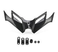 Front Chin Fairing Spoiler For CFMOTO 450SR 450SS 2022 2023 2024 Motorcycle Accessories Fixed Wind Wing Fairing Aerodynamic Winglet Cover(Bright carbon fiber)