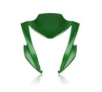 Front Chin Spoiler Motorcycle Front Head Upper Nose Fairing Headlight Cover Cowl For Kawasaki For ER6N 2012-2016 ER 6N Side Spoilers(GREEN)