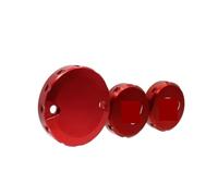 Front Clutch Brake Fluid Cylinder Motorcycle Rear Brake Reservoir Cap For V4 For V2 For Panigale 1299 1199 Brake Fluid Cover(Red)