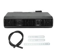 Front Console Air Grille 12V/24V Universal Air Conditioner Vent Underdash 360CFM Conditioning Evaporator Replacement For RV Van Camper(12V)