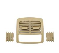 Front Console Air Grille For Benz E Class 2003-2008 E200 E230 E260 E2800 For E350 W211 Car Rear Air Conditioning AC Vent Grill Outlet Cover Panel(Beige)