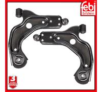 Front Control Trailing Arm x2 Febi 14245 14246 For Ford Fiesta Mazda 121 1009582