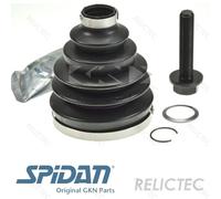 Front CV Driveshaft Boot Bellow Cover Kit Audi Seat:A4,EXEO 8E0498203C