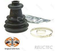 Front CV Driveshaft Boot Bellow Cover Kit for Audi VW Rover Talbot Renault