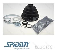 LÖBRO CV Boot 300402 83 NBR (nitrile butadiene rubber) with nut VOLKSWAGEN: Passat B3/B4 Estate, GOLF 2, GOLF 3, AUDI: Coupe B2, 80 B2