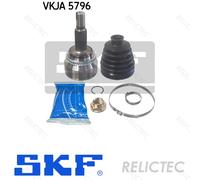 SKF CV Joint Kit Drive Shaft Front Wheel Side | VKJA 5796 | For TOYOTA