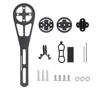 Front Cycling Computer Mount - 14.5x3.8x1.4cm, Aluminum Alloy Stand, Bike Display Holder | Urban Commuting, Road Adventure Cycling, Outdoor Bicycle Equipment, Quick Release Adjustable Mount, Dashboard