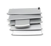 Front Dash Air Conditioner AC Vent Outlet Grille Slider Knob For Mercedes For Benz E Class W212 2009-2012 E250 E300 E350 Car Air Conditioning Vent(Central-Left)