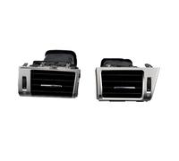 Front Dash Central 2/4pcs Car air outlet/Fit for Lexus LX450 LX570 2008-2015 OEM 55680-60140 55670-60210 Dash Center Air Outlet Vent/Fit for Lexus(L-R-1 Pair-silver)