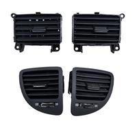 Front Dash Central Car Air Conditioner Outlet Vents Assembly/Fit For Kia Sportage 2005-2009 974801F000 974901F000 Air Outlet Vent Duct Accessories(Black 4pcs)