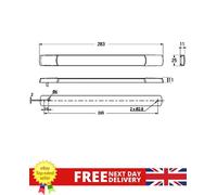 Front Daytime Running Light Set (Universal) OE 2PT 980 880-861 Genuine Hella