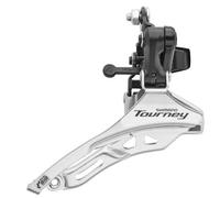 Front Derailleur Shimano Tourney FDTY300 DP Silver / Black 31.8 mm