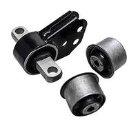 Front Differential Mount Bushing Bracket Set for 05-10 Jeep Grand Cherokee | Fits 06-10 Commander. Replaces 52114354AA 52089516AB 905-404 905-405. Includes 1 front carrier mount and 2 axle bushings