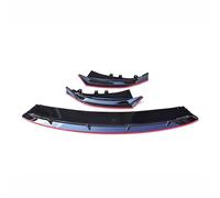 Front Diffuser Bumper Lip for BYD Seal Atto 4 EV 2022 2023,Front Bumper Lip Splitter Diffuser Lower Front Spoiler Car Body Protection,D-Black Red Line