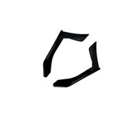 Front Diffuser Car Front Wrapping Corner SIDE BUMPER Turning Splitter Protection Auto Body Kit For For Mustang MK6.5 2018-2023 Car Accessories(Glossy Black)