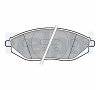 DELPHI LP2218 Brake pad set