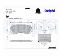 DELPHI LP3233 Brake pad set
