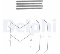 Delphi Brake Pad Fitting Kit LX0637 - Disc Brake Accessory for Toyota Hilux Vigo VII Pickup