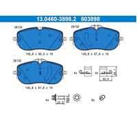 Fits ATE 13.0460-3898.2 Brake Pad Set, disc brake 13.0460-3898.2 Brak ⭐UK Stock⭐