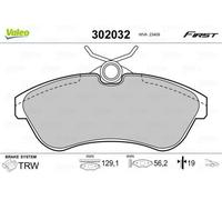 VALEO 302032 Brake pad set