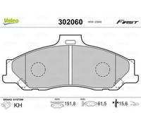 VALEO 302060 Brake pad set