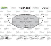 VALEO 301488 Brake pad set
