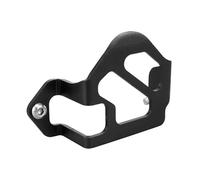 Front Disc Guard Fit For Honda XR650L 1993-2025 Rear Caliper Guard Protector Billet Aluminum Motorcycle Accessories Rear Brake Disc Cover(Black)