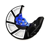 Front Disc Guard Fit For YZ250F YZ450F YZ250FX YZ450FX 2014-2017 Front Brake Disc Rotor Guard Cover Protector Protection Rear Brake Disc Cover(Black white)