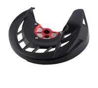 Front Disc Guard Motorcycle 15mm 17mm 20mm Front Brake Disc Guard Protector Cover Fit For Honda CRF 250L 450R 450X Rear Brake Disc Cover(15mm Black)