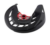 Front Disc Guard Motorcycle 15mm 17mm 20mm Front Brake Disc Guard Protector Cover Fit For Honda CRF 250L 450R 450X Rear Brake Disc Cover(17mm Black)