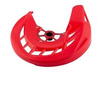 Front Disc Guard Motorcycle 15mm 17mm 20mm Front Brake Disc Guard Protector Cover Fit For Honda CRF 250L 450R 450X Rear Brake Disc Cover(20mm Red)