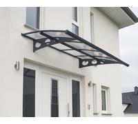 Palram Patio Cover Herald Door Awning Canopy 2230 Mist - L223.5 cm - Grey Palram Grey