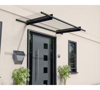 Front Door Canopy Awning 2.1x0.9m Entranceway Window Cover Strong Durable Nancy