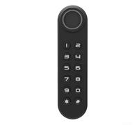 Front Door Electronic Lock With Biometric Fingerprint Password And Key Entry Controlled Remotely Via Mobile Application(Vertical style A)