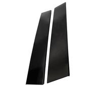 Front Door Exterior Trim Panel Set ABS Anti Corrosions Designs Strong ABS Window Molding Suitable For Automotives Front Door Pillar Auto