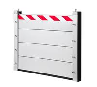 Front Door Flood Barriers L 155cm x H 80cm Flood Defence Barriers For Garage Doors Flood Protection Baffle Heavy Duty Reusable Aluminum Flood Water Barrier