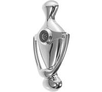 Front Door Knocker with Peephole Zinc Alloy for Home Security