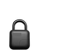 Front Door Lock 1Pcs Tuya APP Smart Fingerprint Door Lock Biometric Keyless Entry Handle with 2 Mechanical Keys Without Password Black(Traditional Lock)