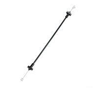Front Door Lock Control Cable Replacement Compatible with Ford Focus 2004-2013, Black ABS Exterior Handle Part, OEM 4M51-A218A01-BA 1480308, Anti-Corrosion Wear-Resistant Design