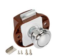 Front Door Lock - Zinc Alloy Door Lock Without Key for E | Replacement Lock for Drawers in Motorhome Boat Camping Yacht Bathroom